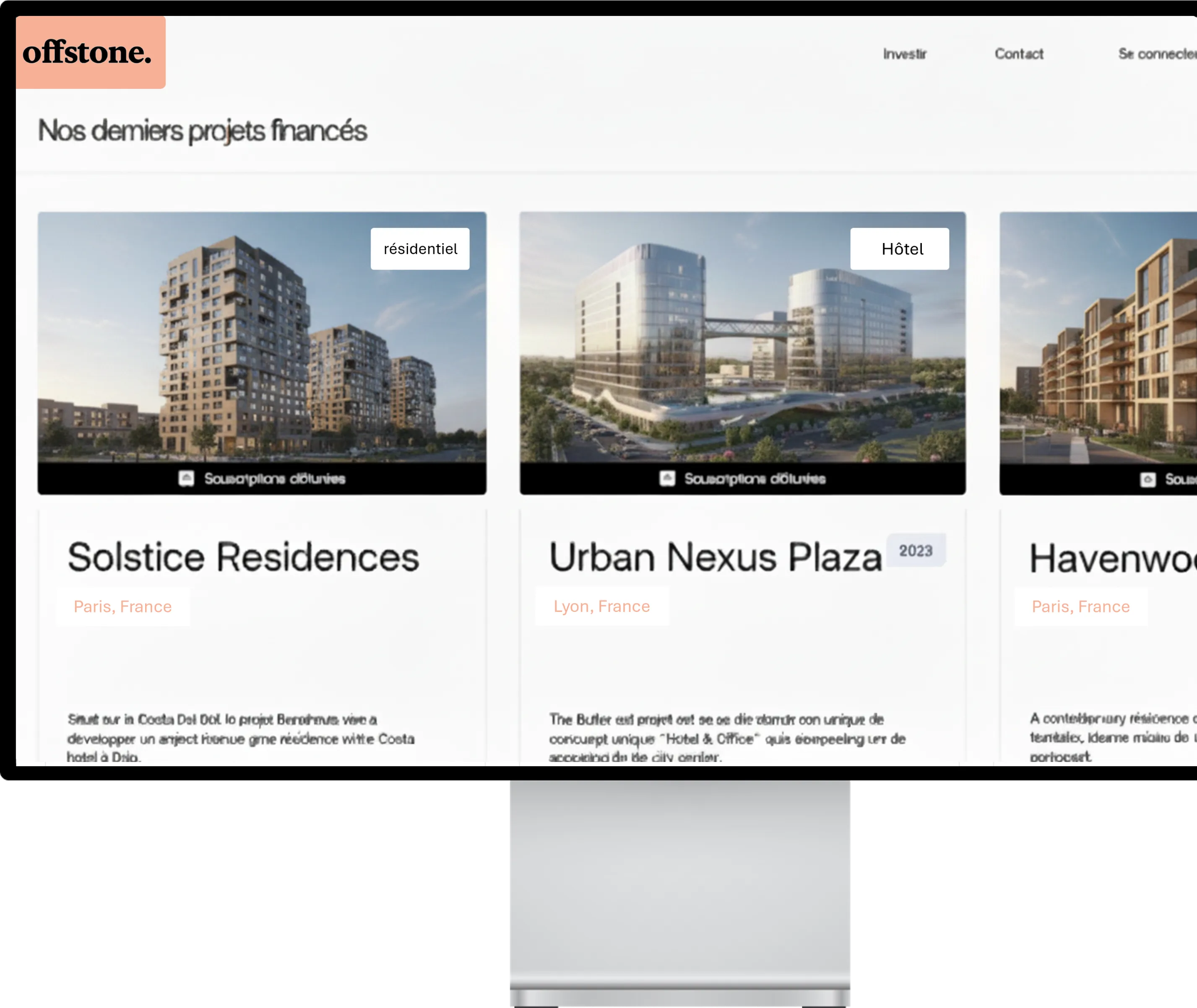 New offstone platform - Bientôt disponible